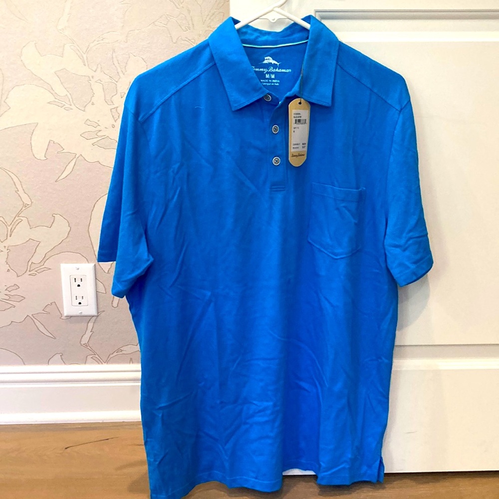Brand new with tags. Tommy Bahama moisture wicking casual shirt